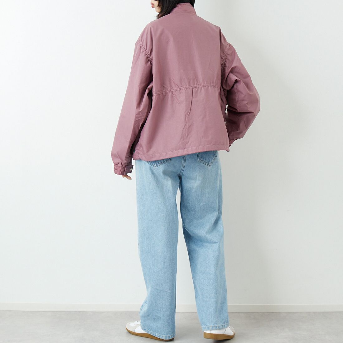 L.L.BEAN [エルエルビーン] Beans ウィンディリッジジャケット [6175-3030] 08 MAUVE P &&モデル身長：162cm 着用サイズ：S&&