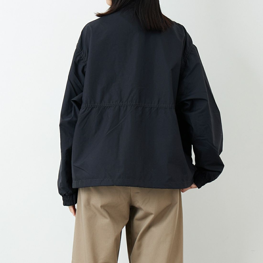 L.L.BEAN [エルエルビーン] Beans ウィンディリッジジャケット [6175-3030] 48 DK.CHAR &&モデル身長：162cm 着用サイズ：S&&