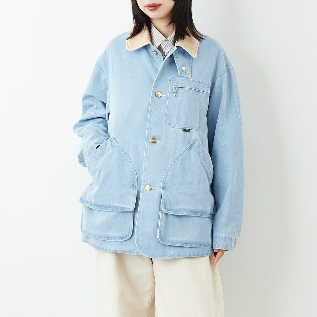 L.L.BEAN [エルエルビーン] Beans デニムフィールドコート [6175-3035] 61 FADE BL