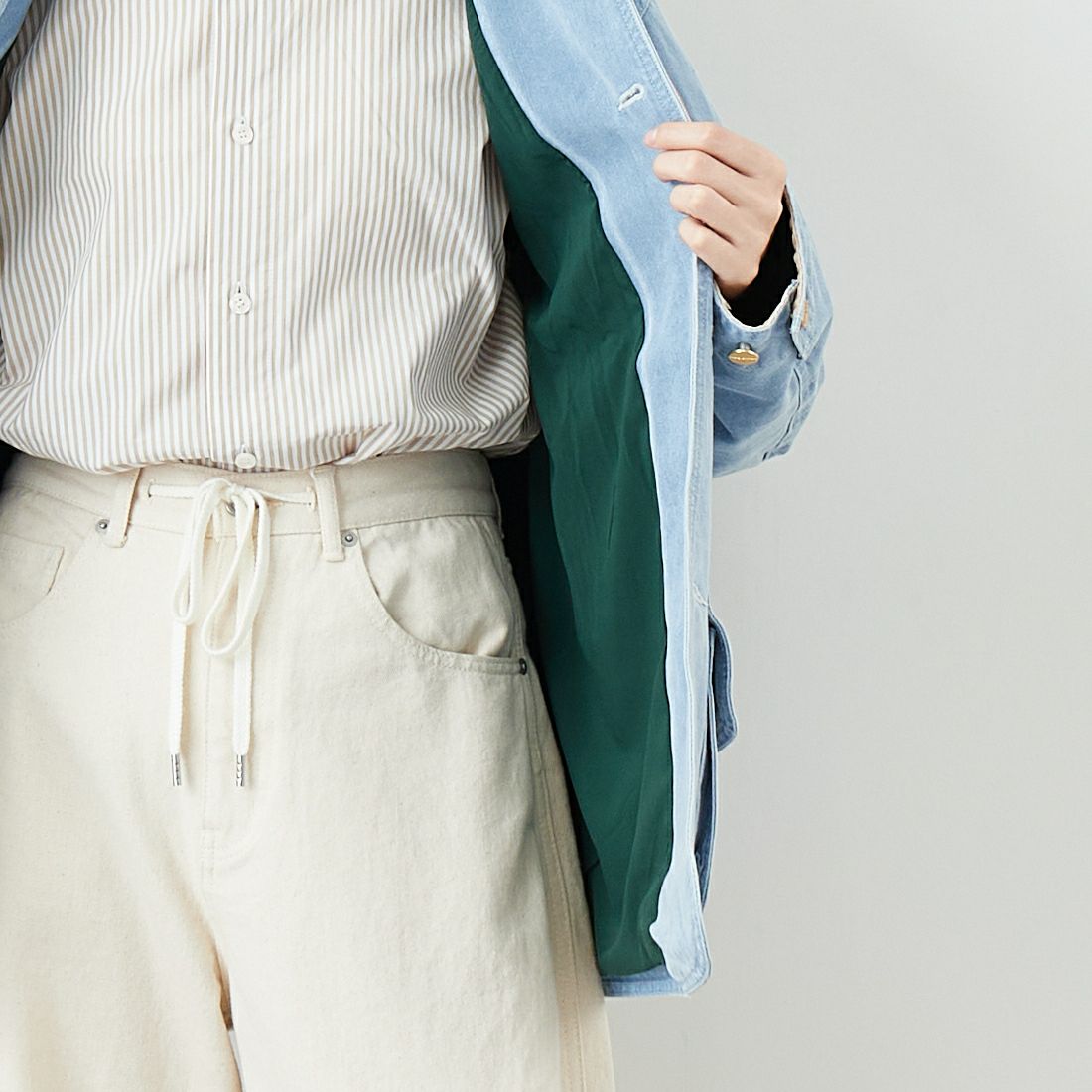 L.L.BEAN [エルエルビーン] Beans デニムフィールドコート [6175-3035] 61 FADE BL