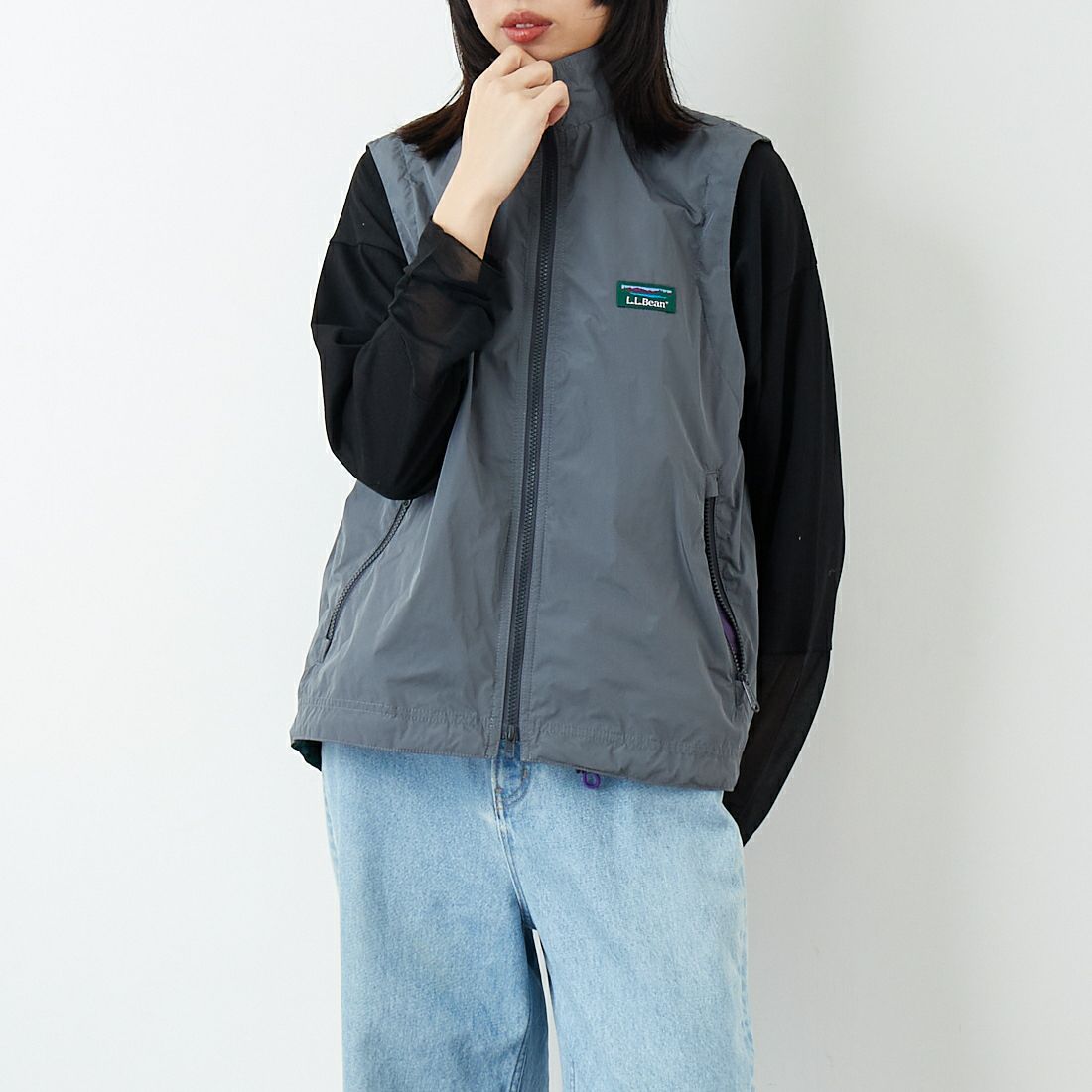 48 STEEL&&モデル身長：162cm 着用サイズ：M&&