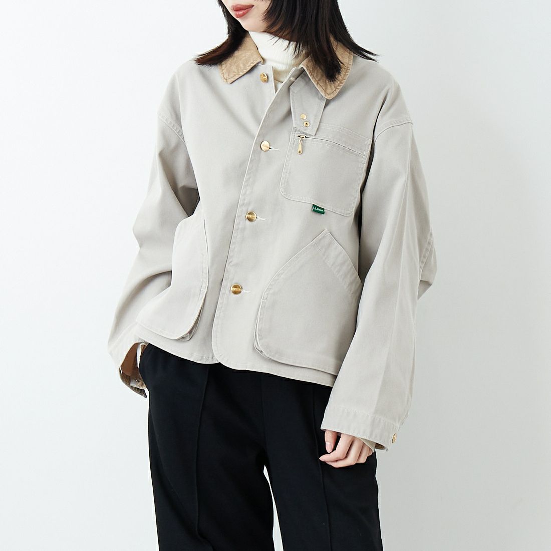 09 NATURAL&&モデル身長：162cm 着用サイズ：M&&