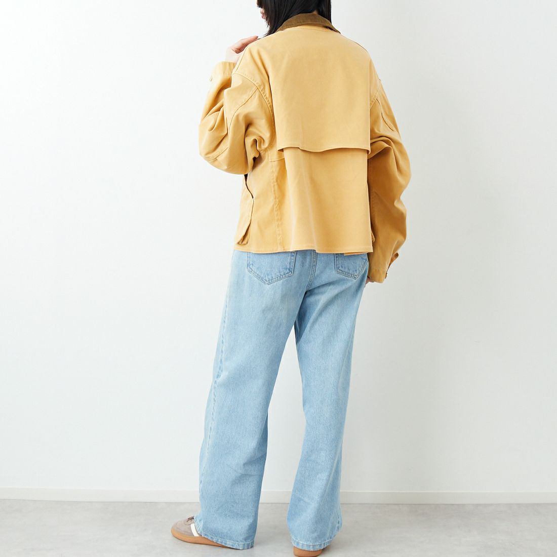 L.L.BEAN [エルエルビーン] Beans プロスペクトハーバー フィールドコート [6175-3136] 18 F.SADDL &&モデル身長：162cm 着用サイズ：M&&