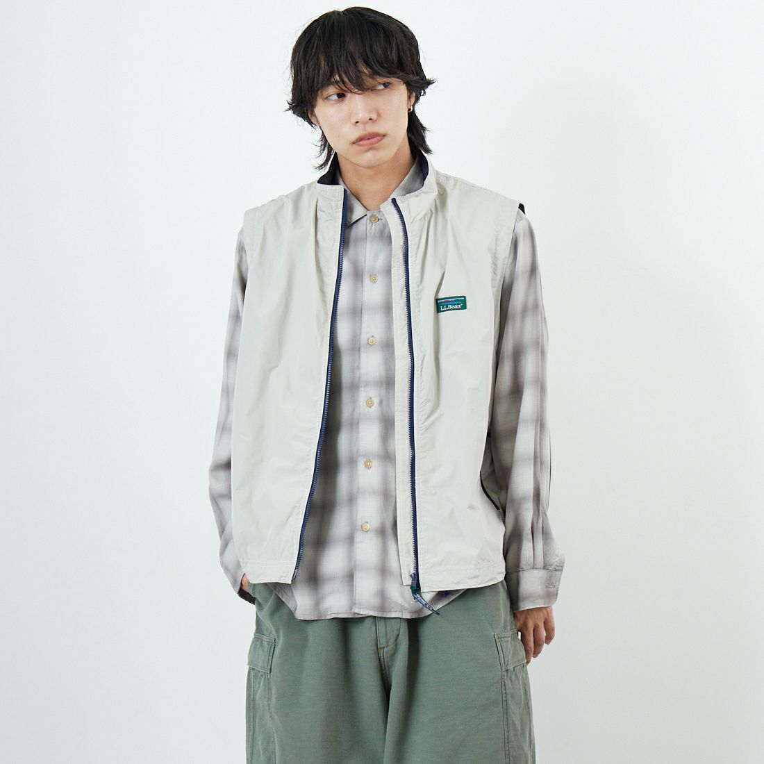 24 SAND&&モデル身長：179cm 着用サイズ：L&&