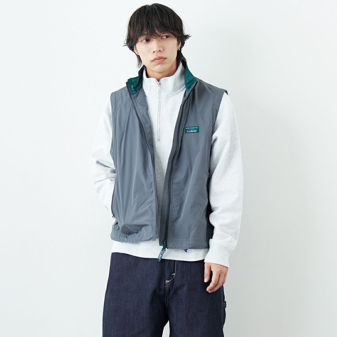 48 STEEL&&モデル身長：179cm 着用サイズ：M&&