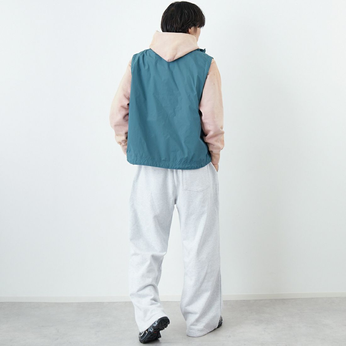 L.L.BEAN [エルエルビーン] ロクスベリーベスト [6175-3042] 43 M.GREEN &&モデル身長：179cm 着用サイズ：M&&