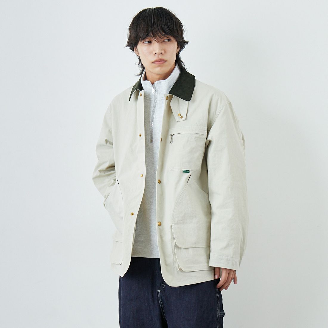 24 SAND&&モデル身長：179cm 着用サイズ：L&&