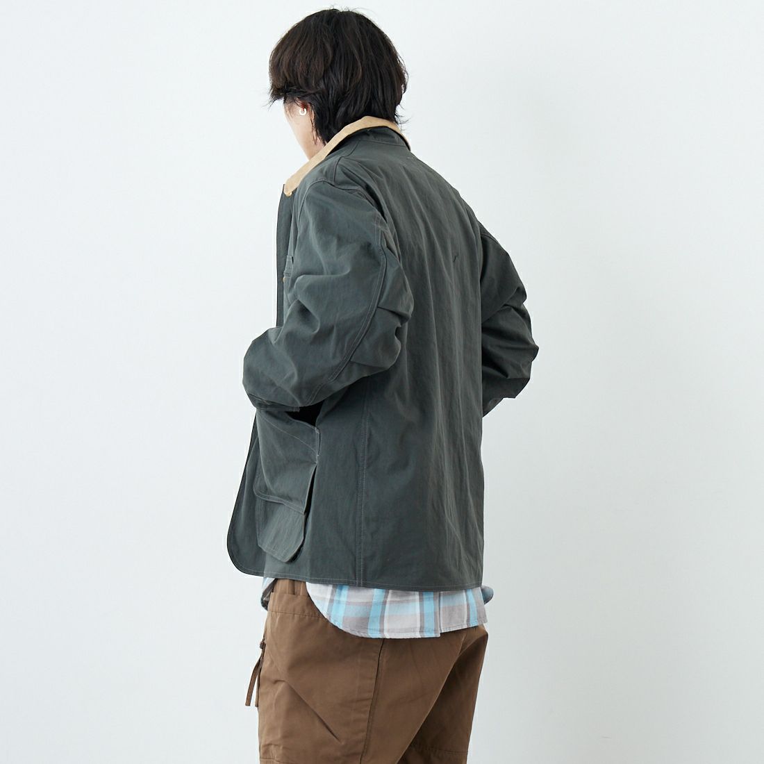 L.L.BEAN [エルエルビーン] Beans フィールドコート [6175-3033] 75 N.FORES &&モデル身長：179cm 着用サイズ：M&&