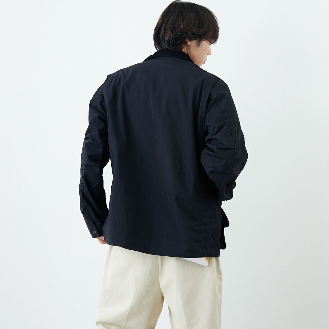 L.L.BEAN [エルエルビーン] Beans フィールドコート [6175-3033] 48 DK.CHAR &&モデル身長：179cm 着用サイズ：M&&