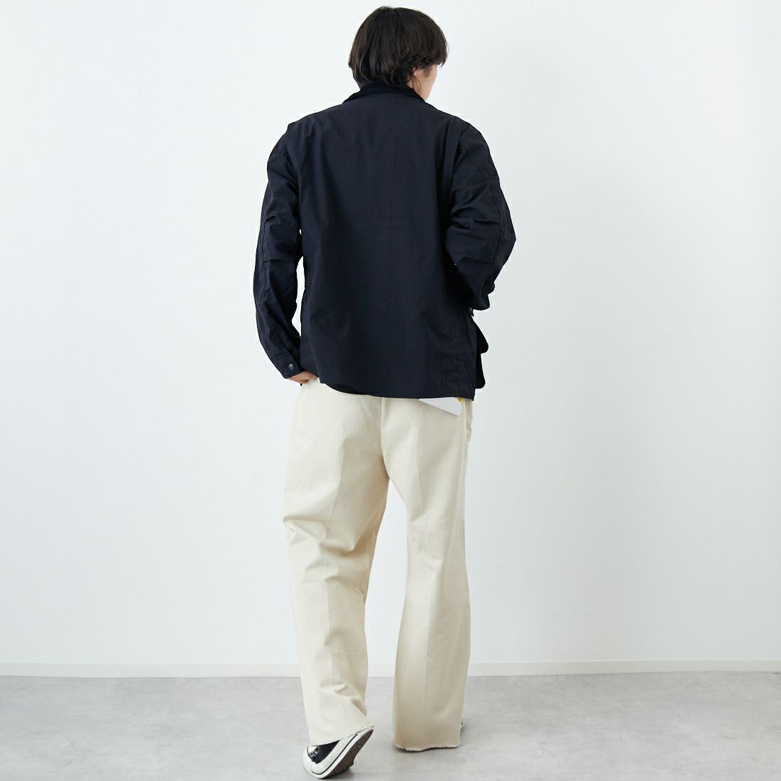 L.L.BEAN [エルエルビーン] Beans フィールドコート [6175-3033] 48 DK.CHAR &&モデル身長：179cm 着用サイズ：M&&