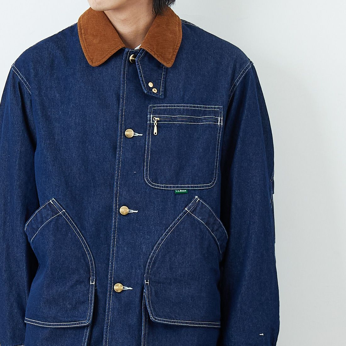 L.L.BEAN [エルエルビーン] Beans デニムフィールドコート [6175-3035] 60 DARK BL