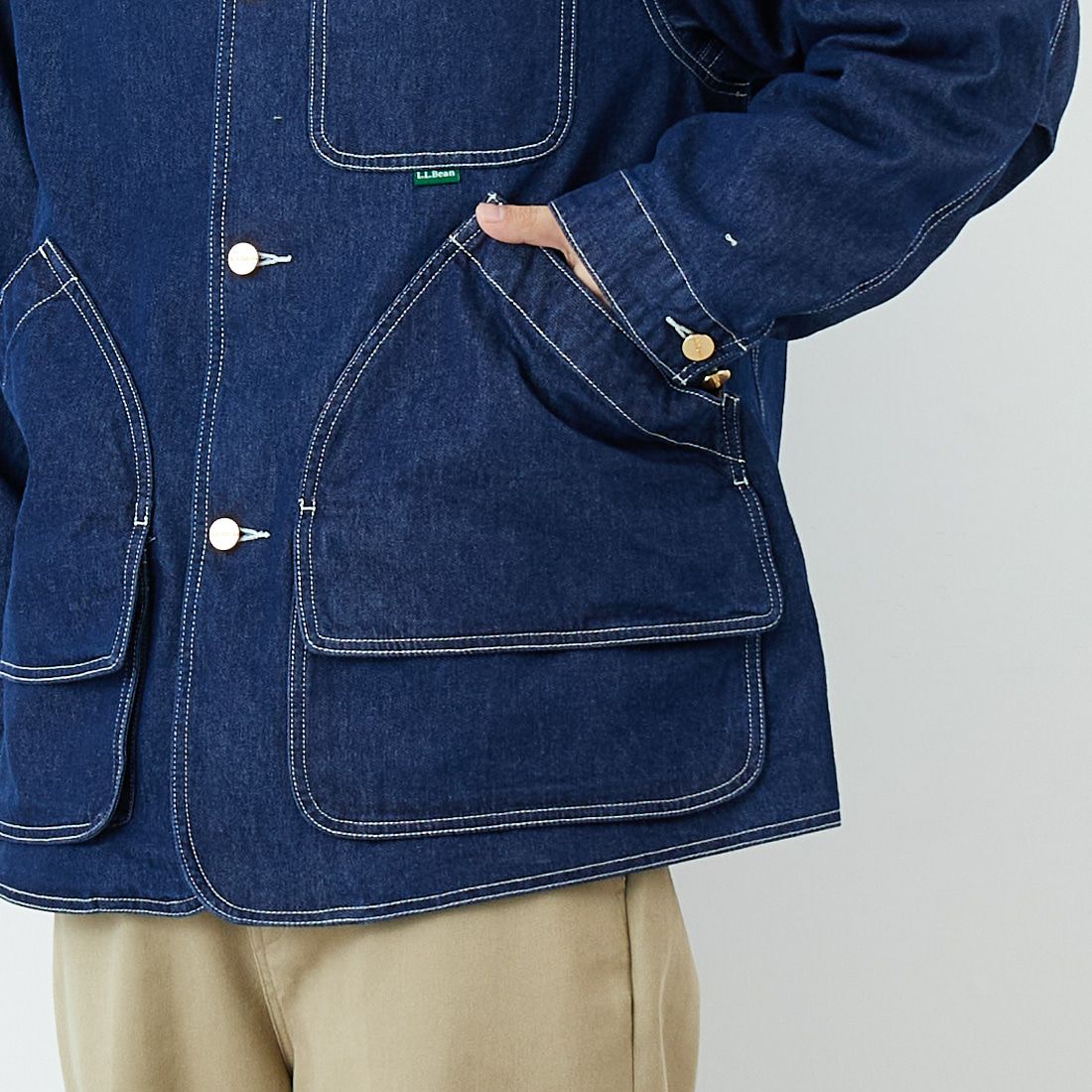 L.L.BEAN [エルエルビーン] Beans デニムフィールドコート [6175-3035] 60 DARK BL