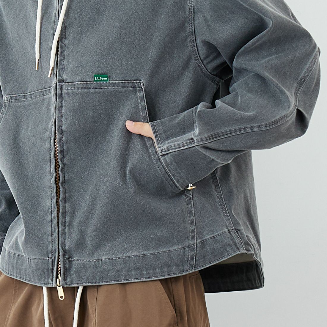 L.L.BEAN [エルエルビーン] Beans プロスペクトハーバー フーディージャケット [6175-3037] 50 F.BLACK