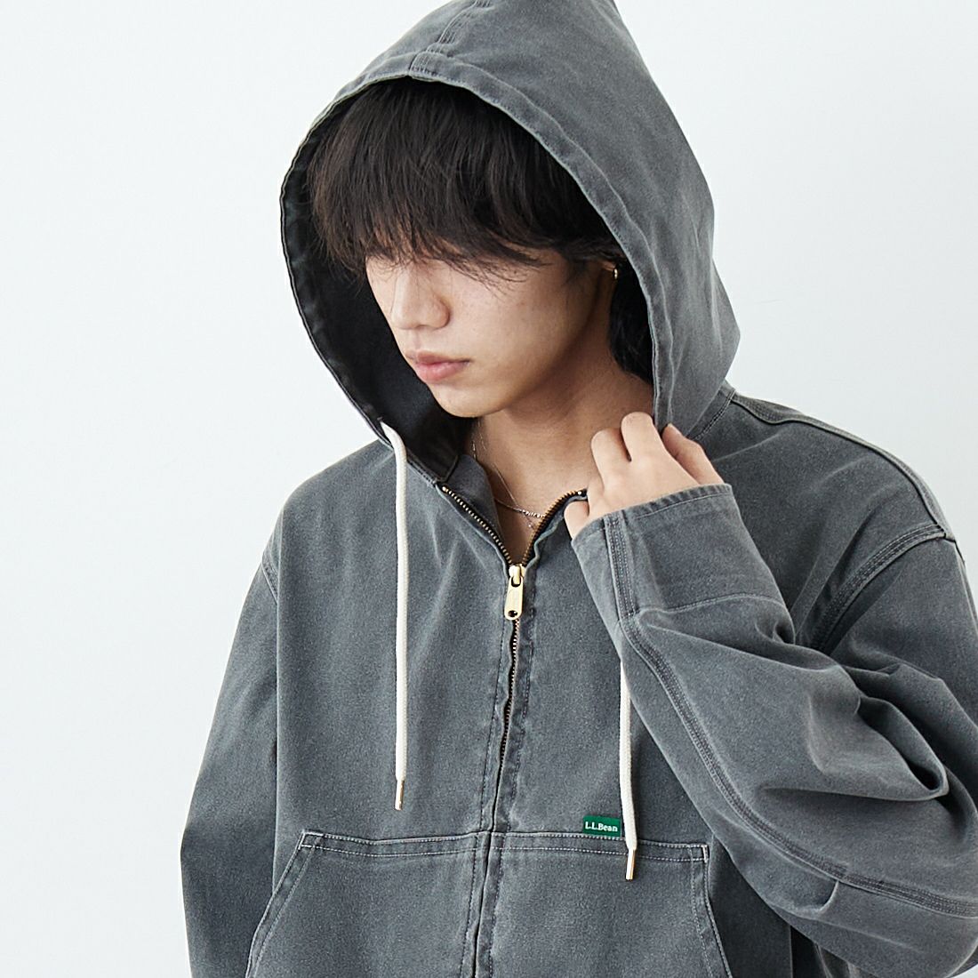 L.L.BEAN [エルエルビーン] Beans プロスペクトハーバー フーディージャケット [6175-3037] 50 F.BLACK