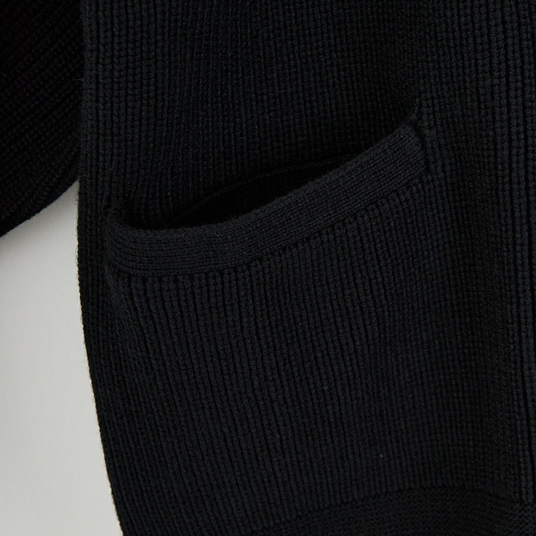 DIGNITE COLLIER [ディニテコリエ] ジップニットカーディガン [80256568] 004 ﾌﾞﾗｯｸ