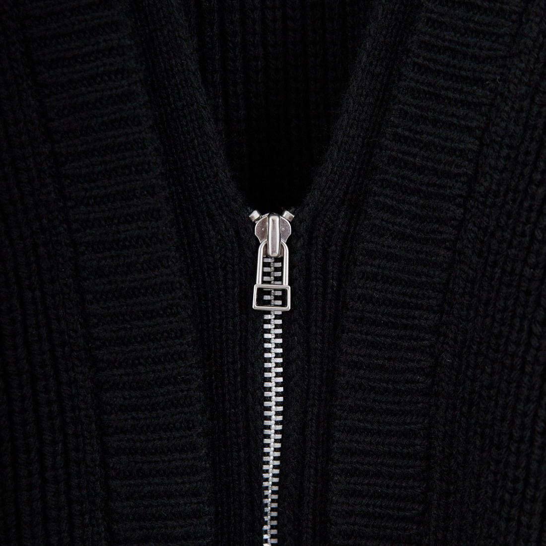 DIGNITE COLLIER [ディニテコリエ] ジップニットカーディガン [80256568] 004 ﾌﾞﾗｯｸ