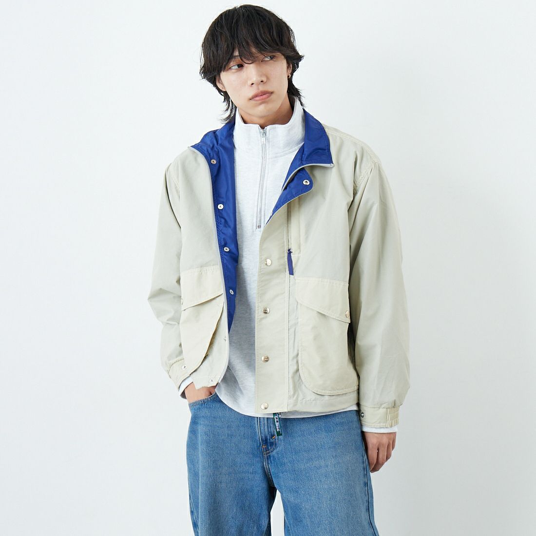 24 SAND&&モデル身長：179cm 着用サイズ：M&&