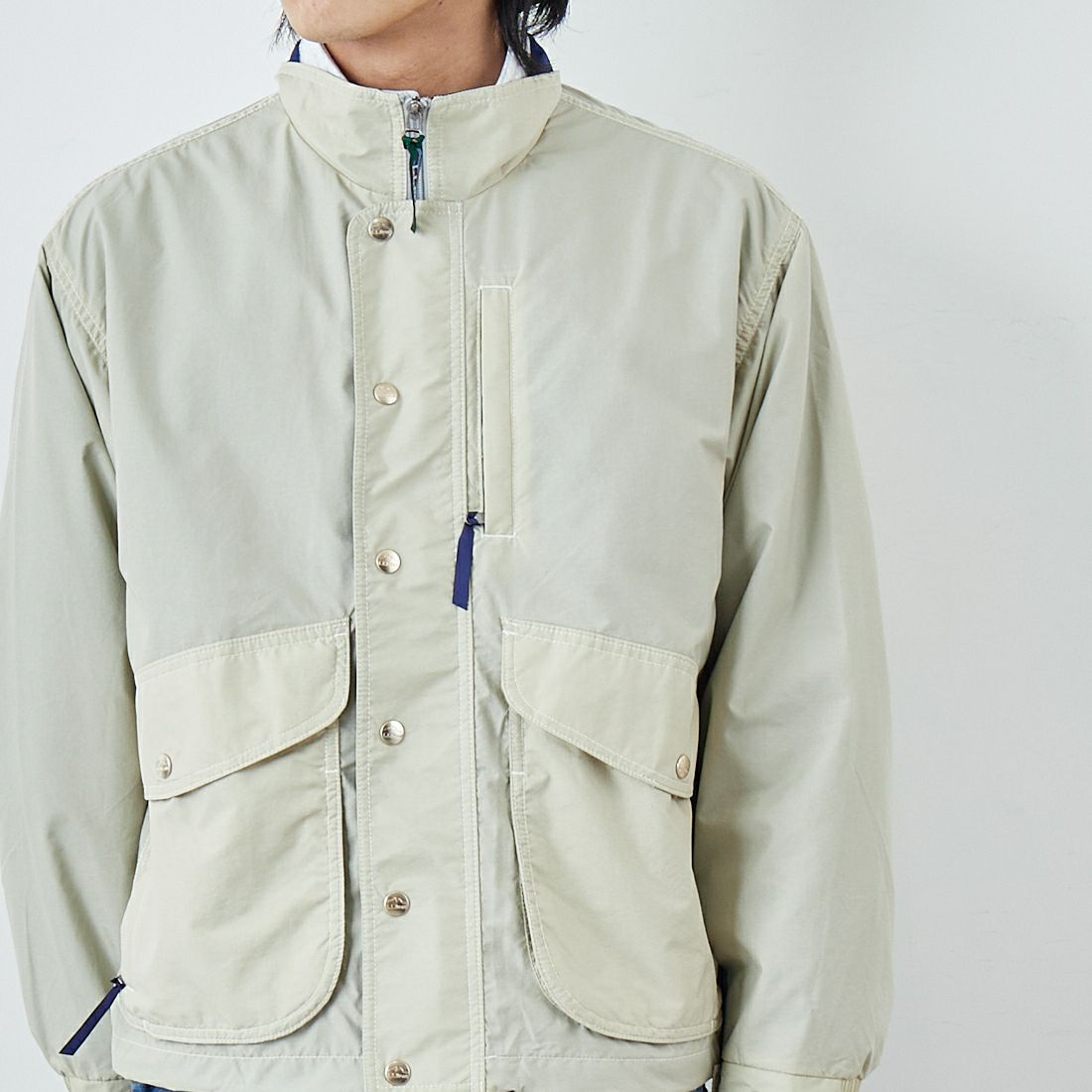 L.L.BEAN [エルエルビーン] Beans ウィンディリッジジャケット [6175-3030] 24 SAND &&モデル身長：179cm 着用サイズ：M&&