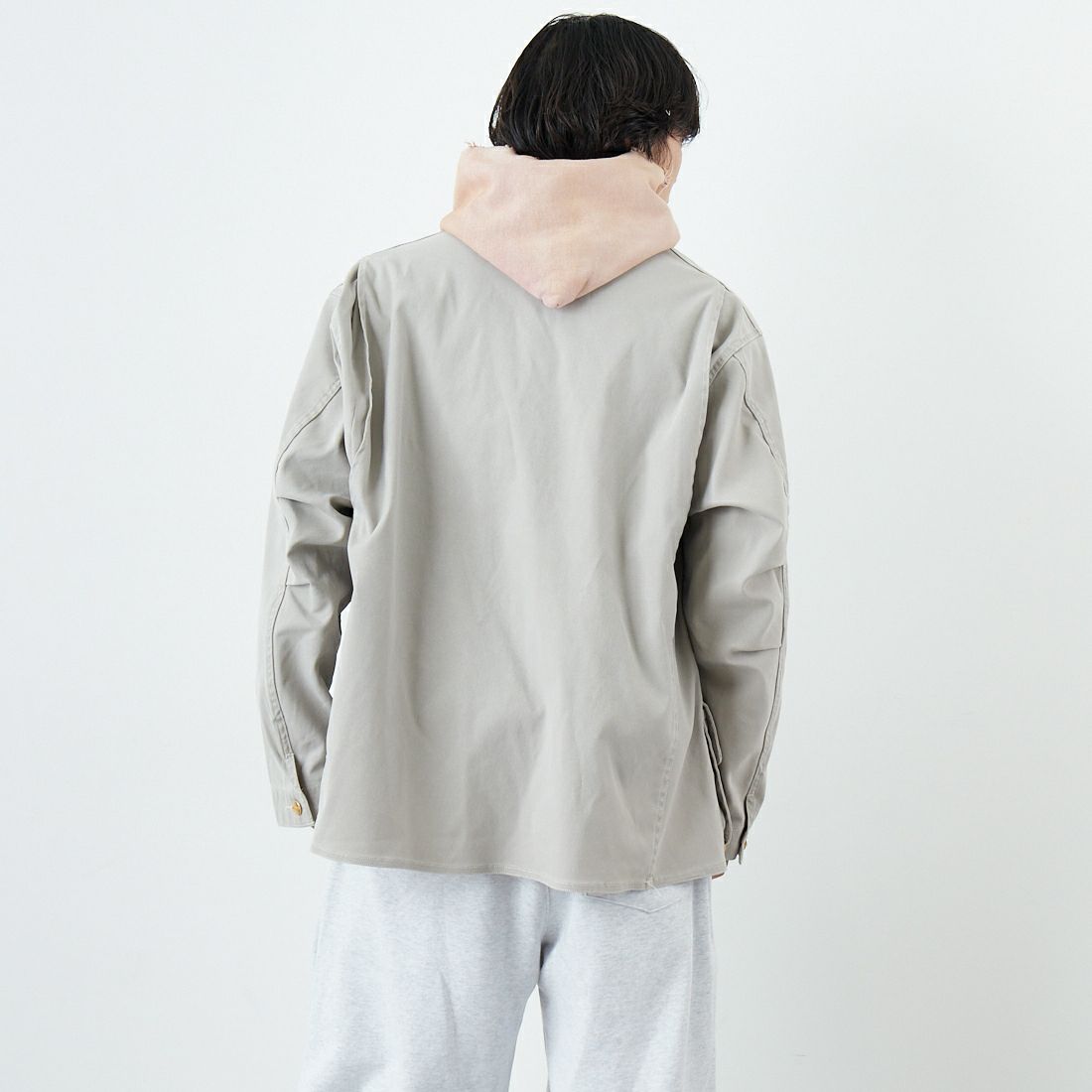 L.L.BEAN [エルエルビーン] Beans プロスペクトハーバー フィールドコート [6175-3036] 09 NATURAL &&モデル身長：179cm 着用サイズ：M&&