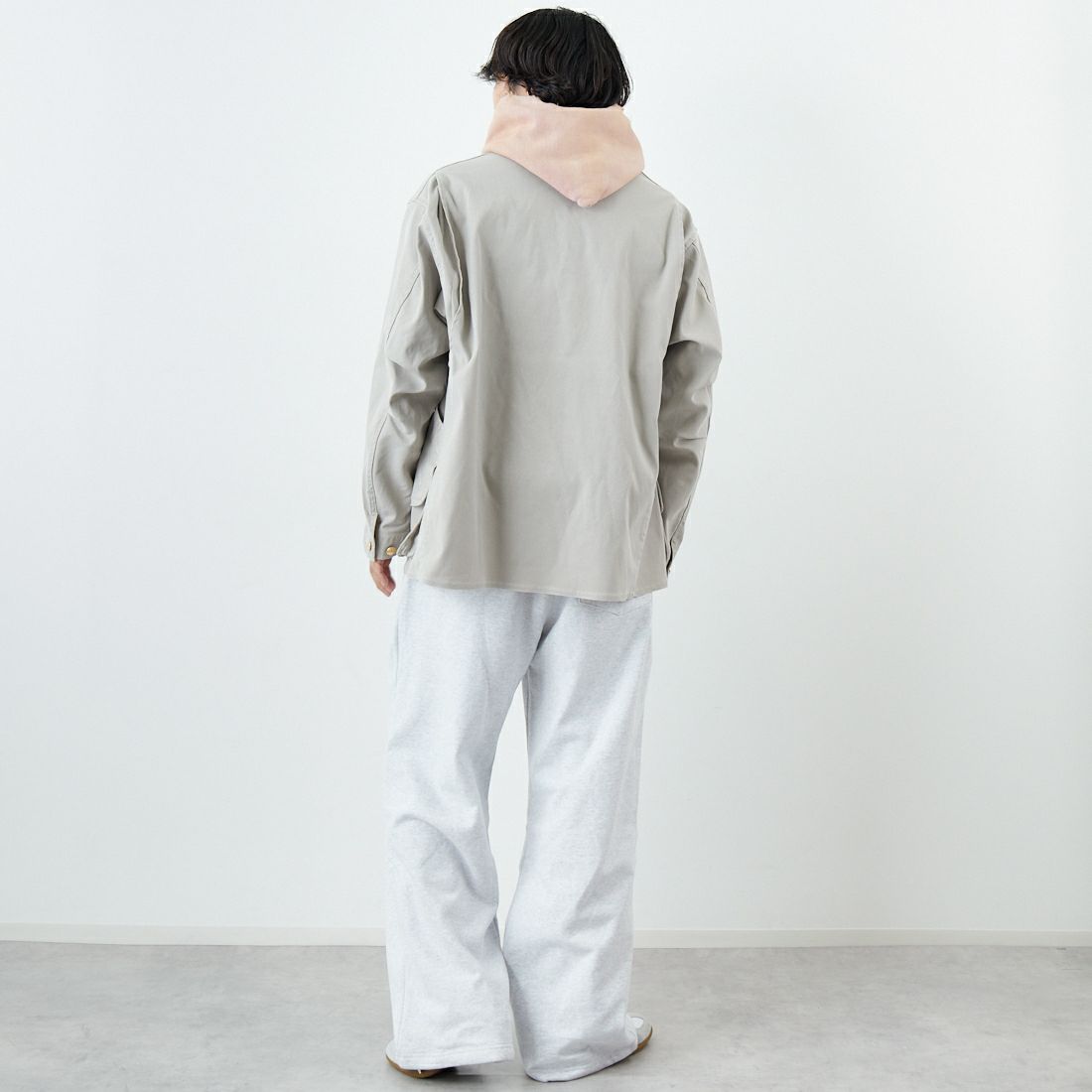 L.L.BEAN [エルエルビーン] Beans プロスペクトハーバー フィールドコート [6175-3036] 09 NATURAL &&モデル身長：179cm 着用サイズ：M&&