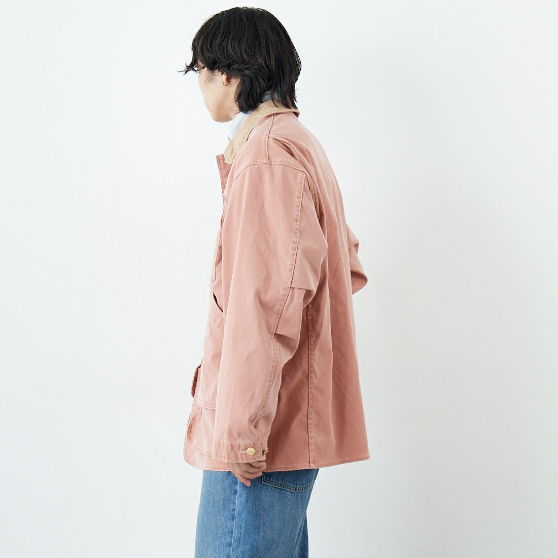 L.L.BEAN [エルエルビーン] Beans プロスペクトハーバー フィールドコート [6175-3036] 08 F.SALMO &&モデル身長：179cm 着用サイズ：L&&