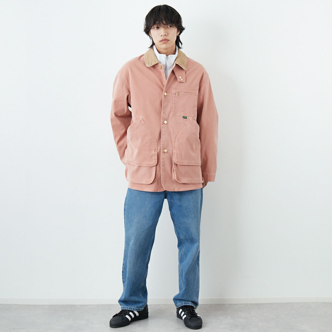 L.L.BEAN [エルエルビーン] Beans プロスペクトハーバー フィールドコート [6175-3036] 08 F.SALMO &&モデル身長：179cm 着用サイズ：L&&