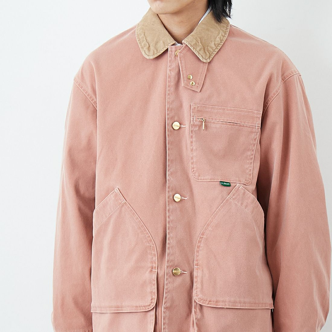 L.L.BEAN [エルエルビーン] Beans プロスペクトハーバー フィールドコート [6175-3036] 08 F.SALMO &&モデル身長：179cm 着用サイズ：L&&