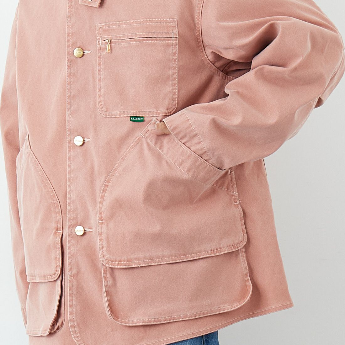 L.L.BEAN [エルエルビーン] Beans プロスペクトハーバー フィールドコート [6175-3036] 08 F.SALMO &&モデル身長：179cm 着用サイズ：L&&