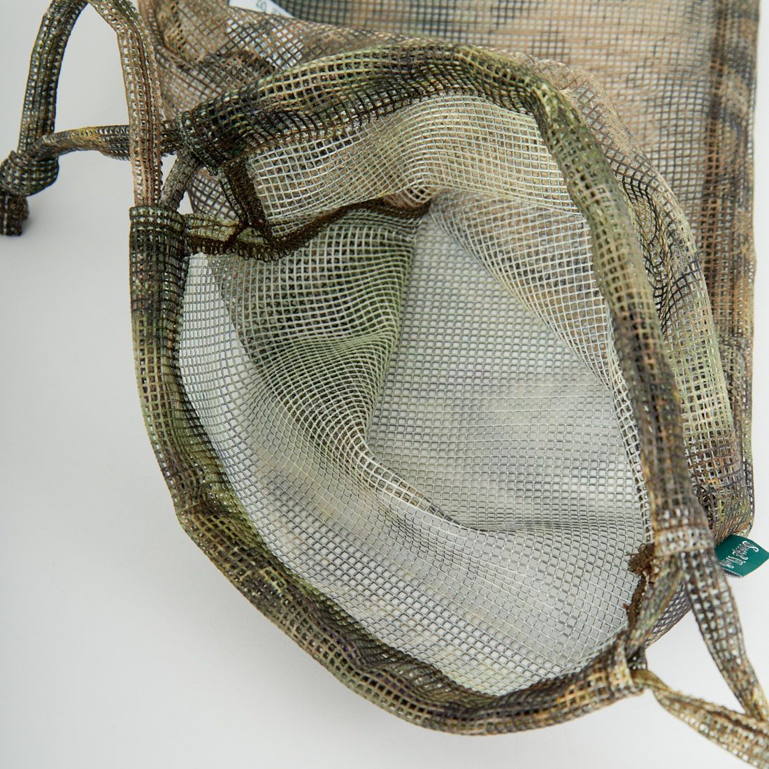 South2West8 [サウスツーウエストエイト] ヘビーウェイトメッシュ ストリングバッグ [SX602] B CAMO