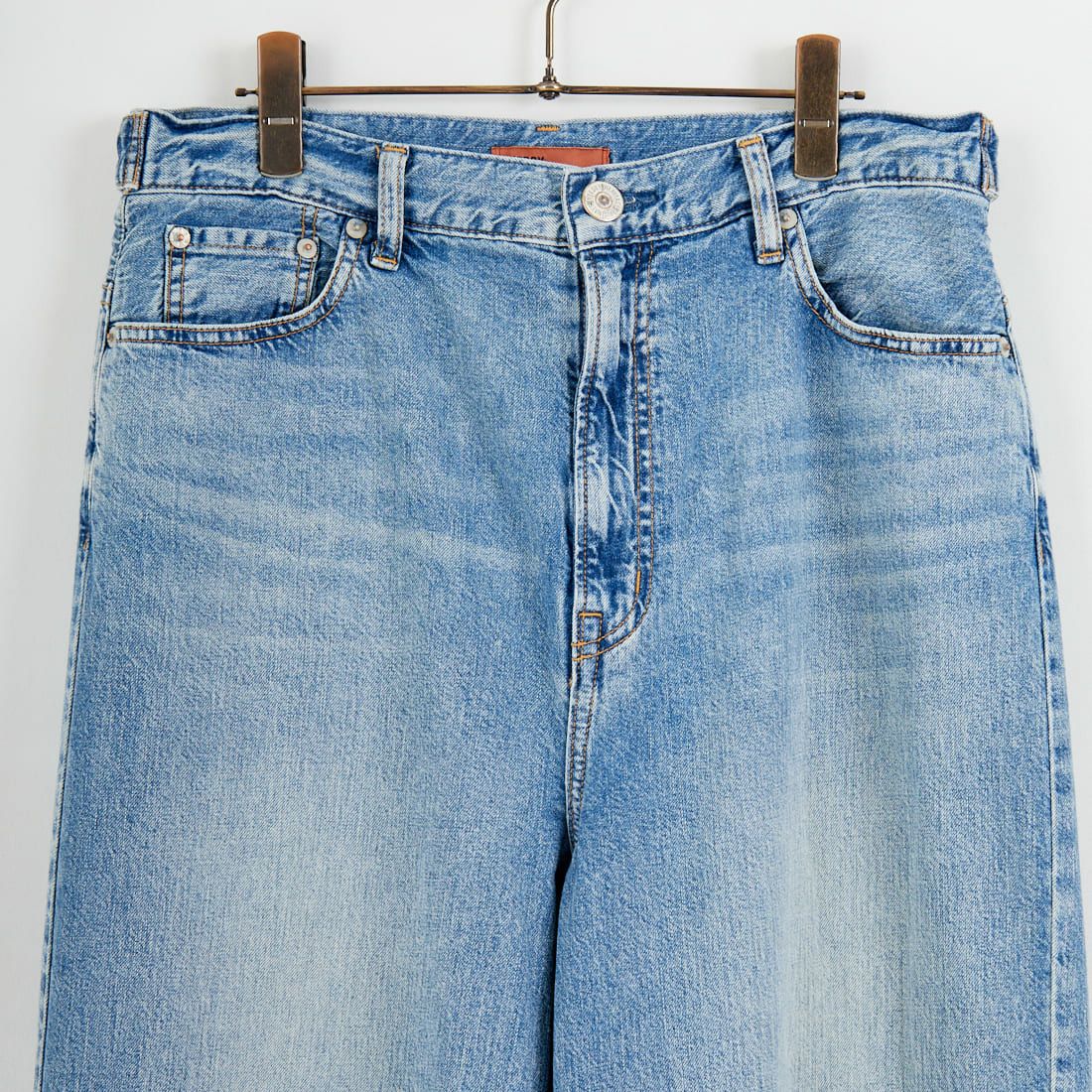 NEEDBY heritage [ニードバイヘリテージ] HUNK ワイドストレートデニム [330304137IVB] IBARA VINT