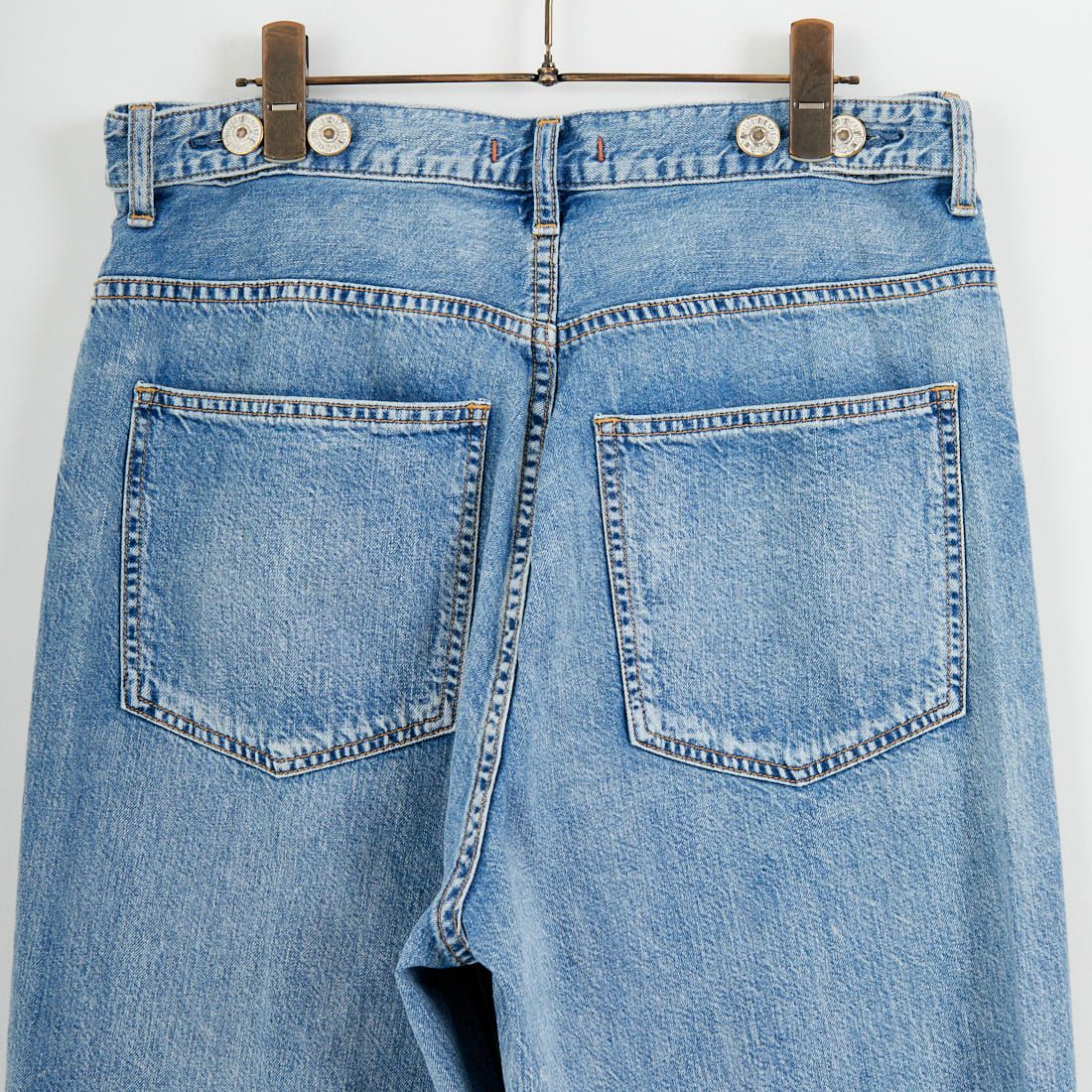 NEEDBY heritage [ニードバイヘリテージ] HUNK ワイドストレートデニム [330304137IVB] IBARA VINT