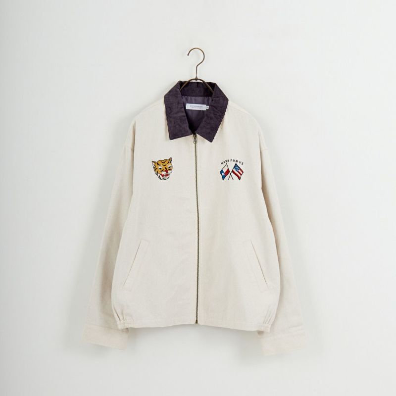 33Degrees [サーティスリーディグリーズ] 刺繍ベトジャン [TDR-261-002