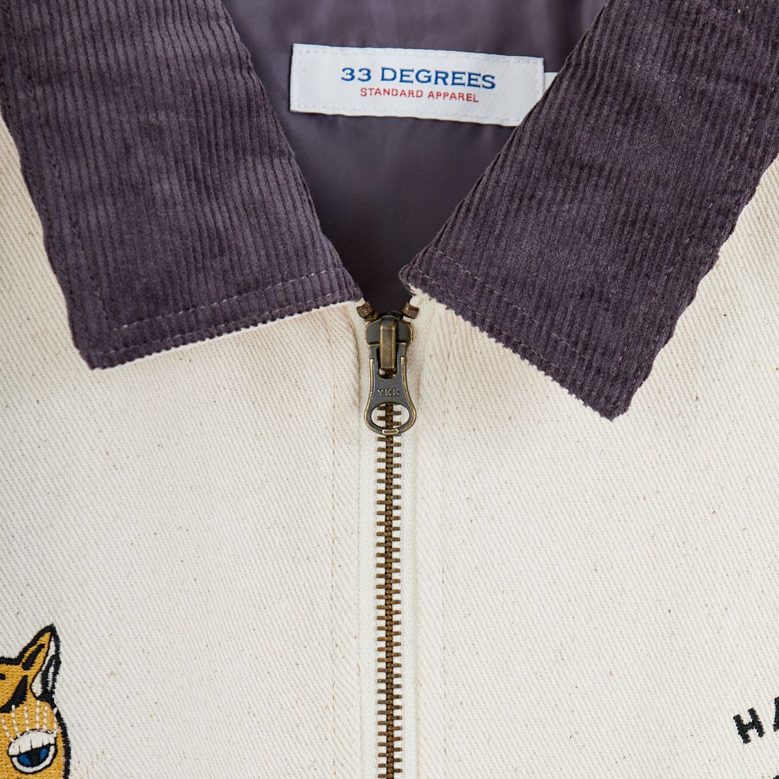 33Degrees [サーティスリーディグリーズ] 刺繍ベトジャン [TDR-261-002] 05 IVO