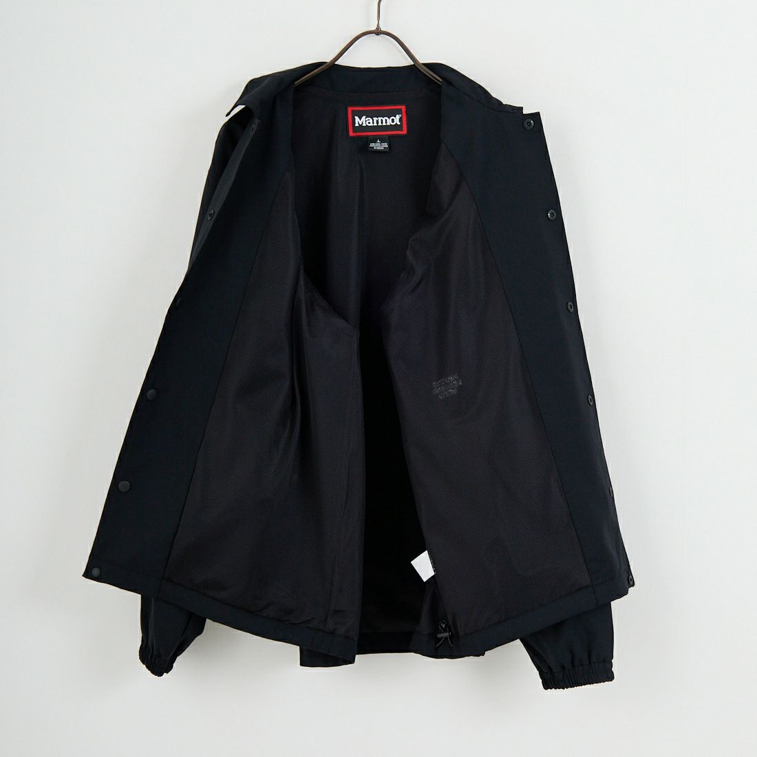 Marmot [マーモット] 別注 メリノウール コーチジャケット [MTSS26MJK330IN-JF] BLACK
