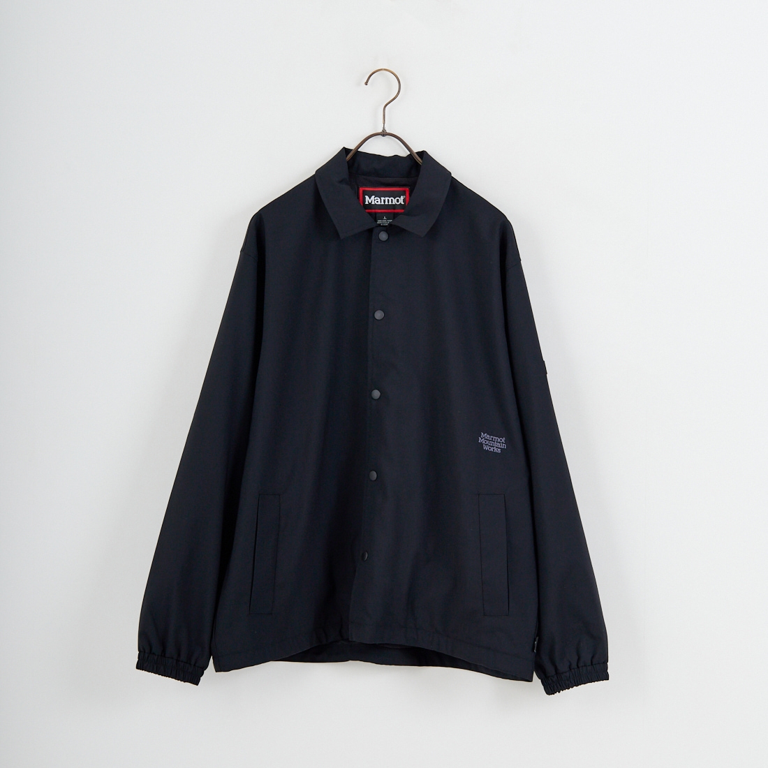 Marmot [マーモット] 別注 メリノウール コーチジャケット [MTSS26MJK330IN-JF] BLACK
