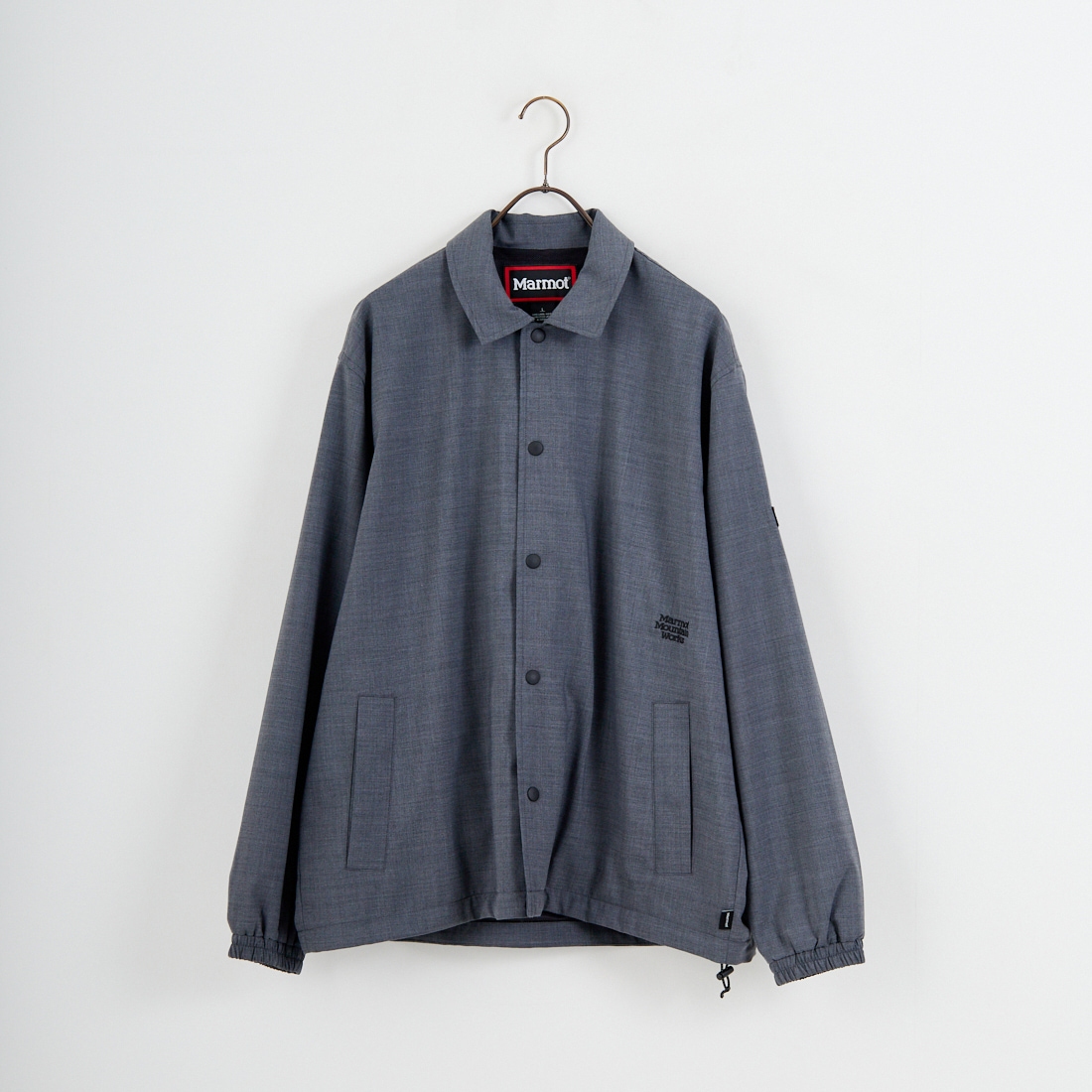 Marmot [マーモット] 別注 メリノウール コーチジャケット [MTSS26MJK330IN-JF] GRAY