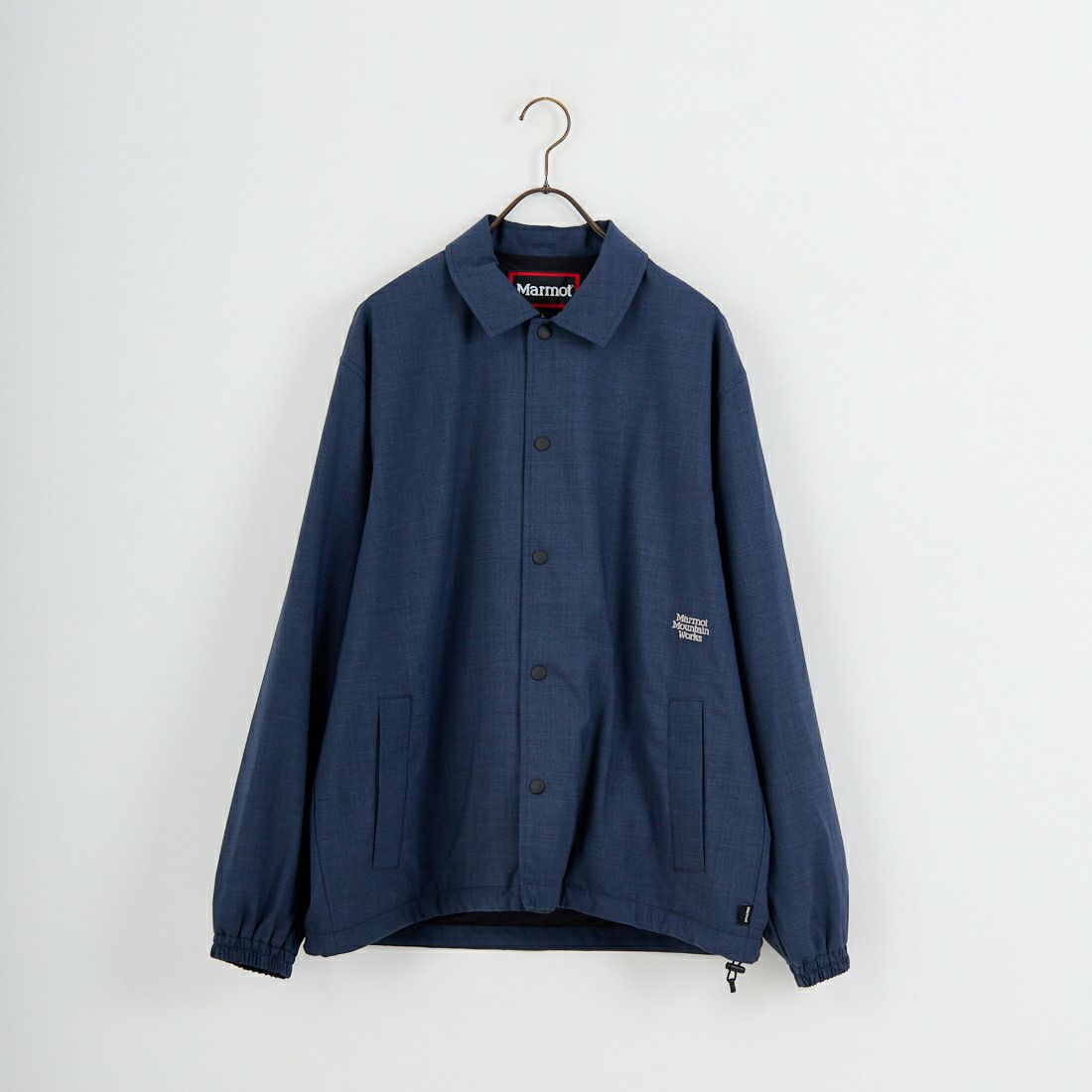 Marmot [マーモット] 別注 メリノウール コーチジャケット [MTSS26MJK330IN-JF] NAVY