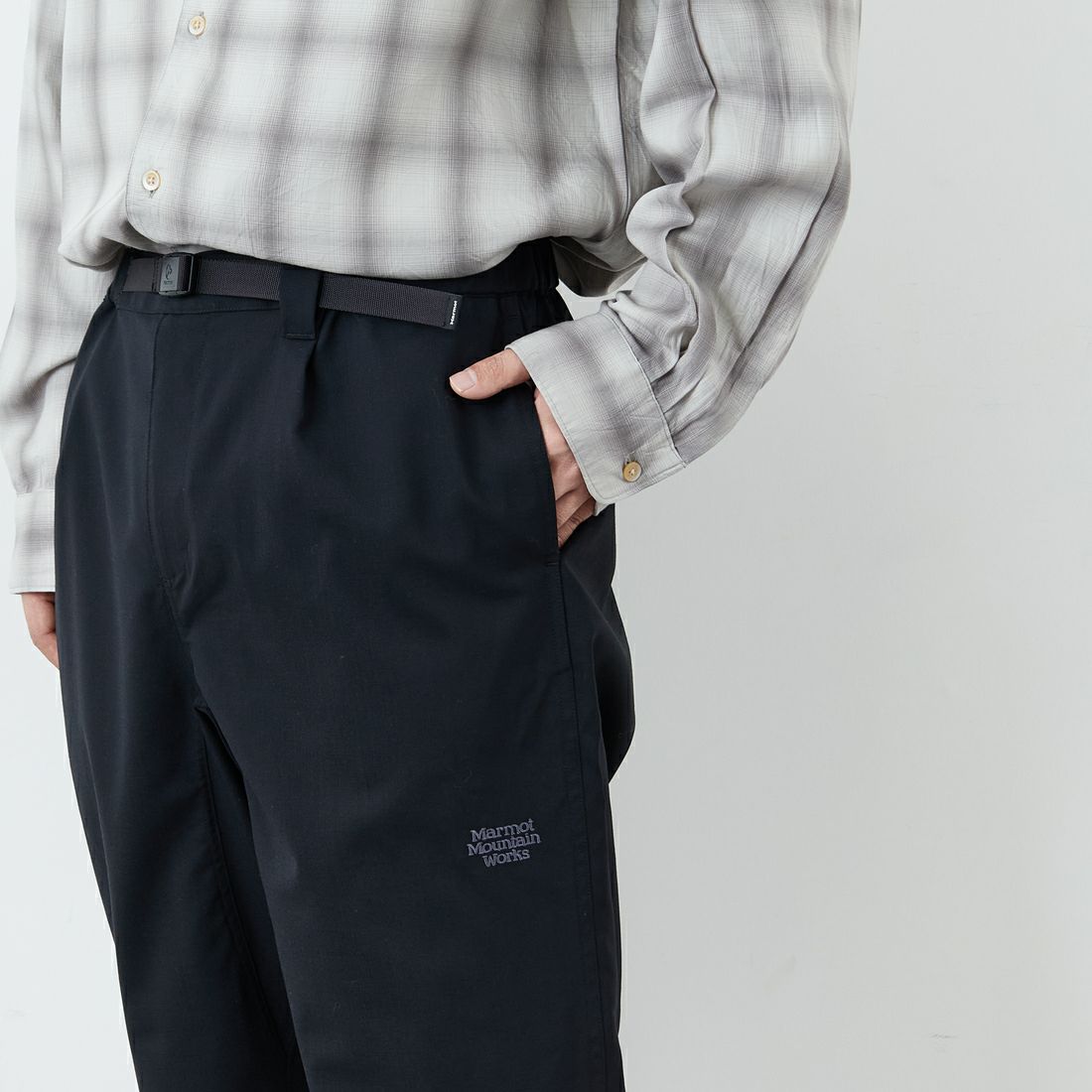 Marmot [マーモット] 別注 メリノウール タックパンツ [MTSS26MPT331IN-JF] BLACK