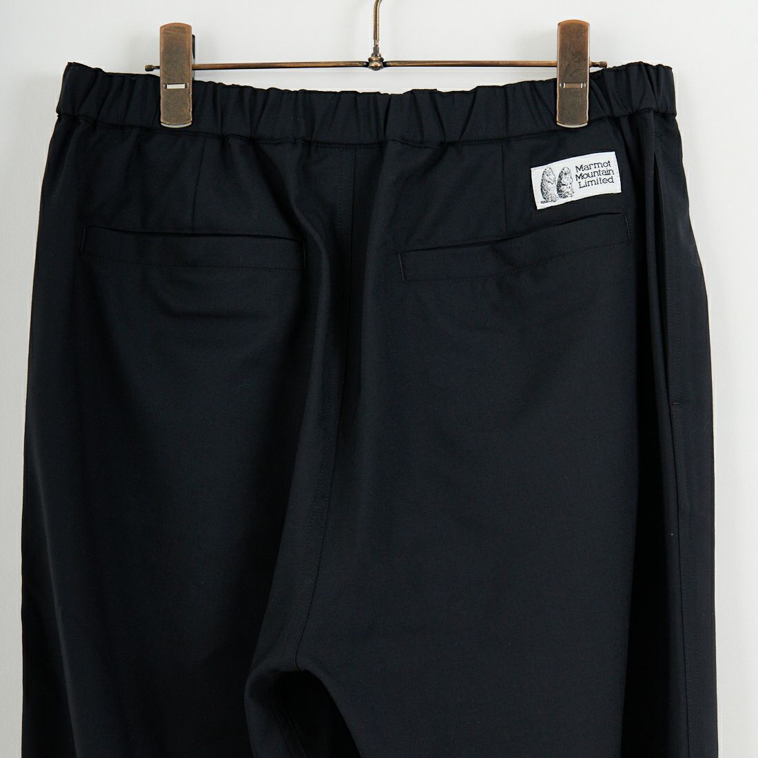 Marmot [マーモット] 別注 メリノウール タックパンツ [MTSS26MPT331IN-JF] BLACK