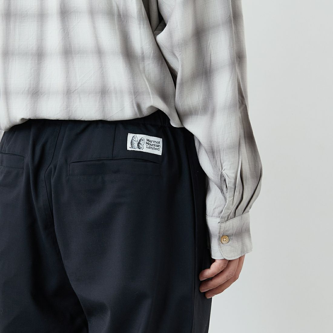 Marmot [マーモット] 別注 メリノウール タックパンツ [MTSS26MPT331IN-JF] BLACK