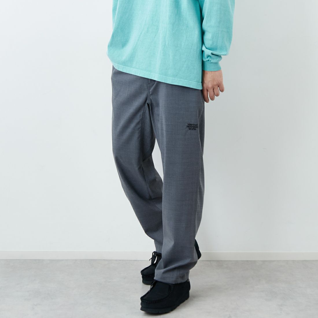 Marmot [マーモット] 別注 メリノウール タックパンツ [MTSS26MPT331IN-JF] GRAY