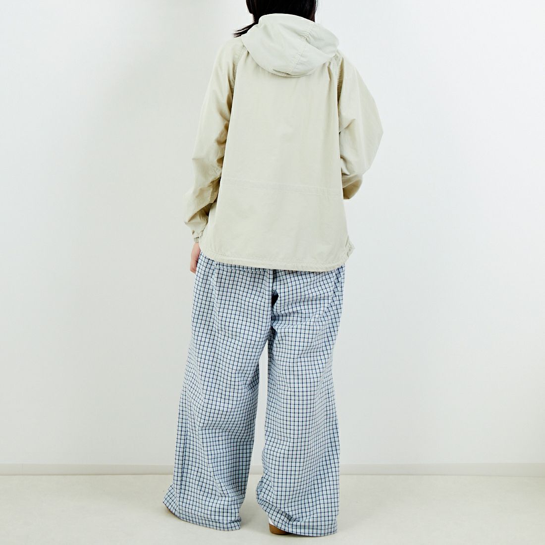 L.L.BEAN [エルエルビーン] MILO アノラックパーカー [6175-3139] 24 SAND &&モデル身長：162cm 着用サイズ：M&&