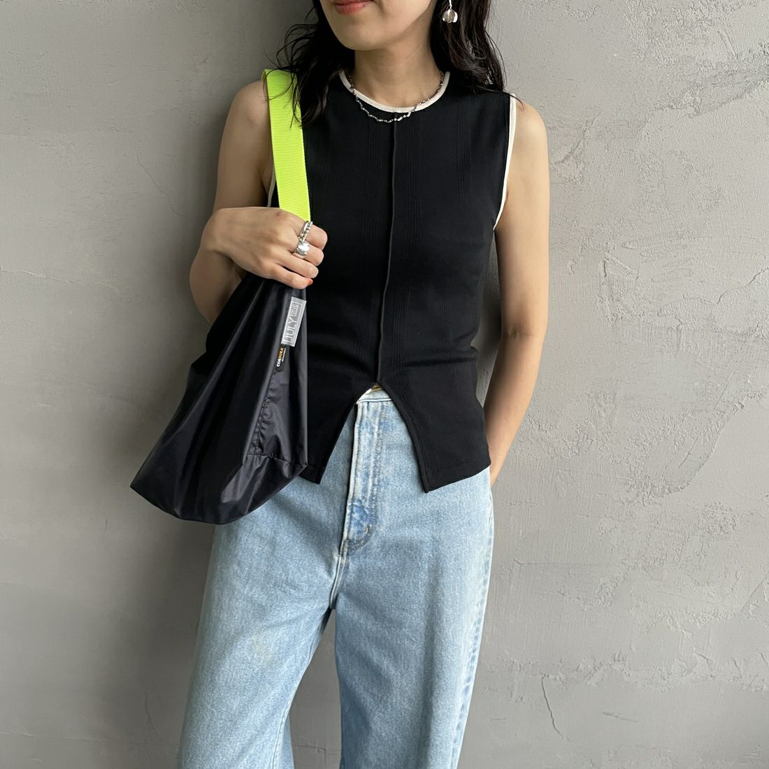 BLK/IVO&&モデル身長：160cm 着用サイズ：F&&