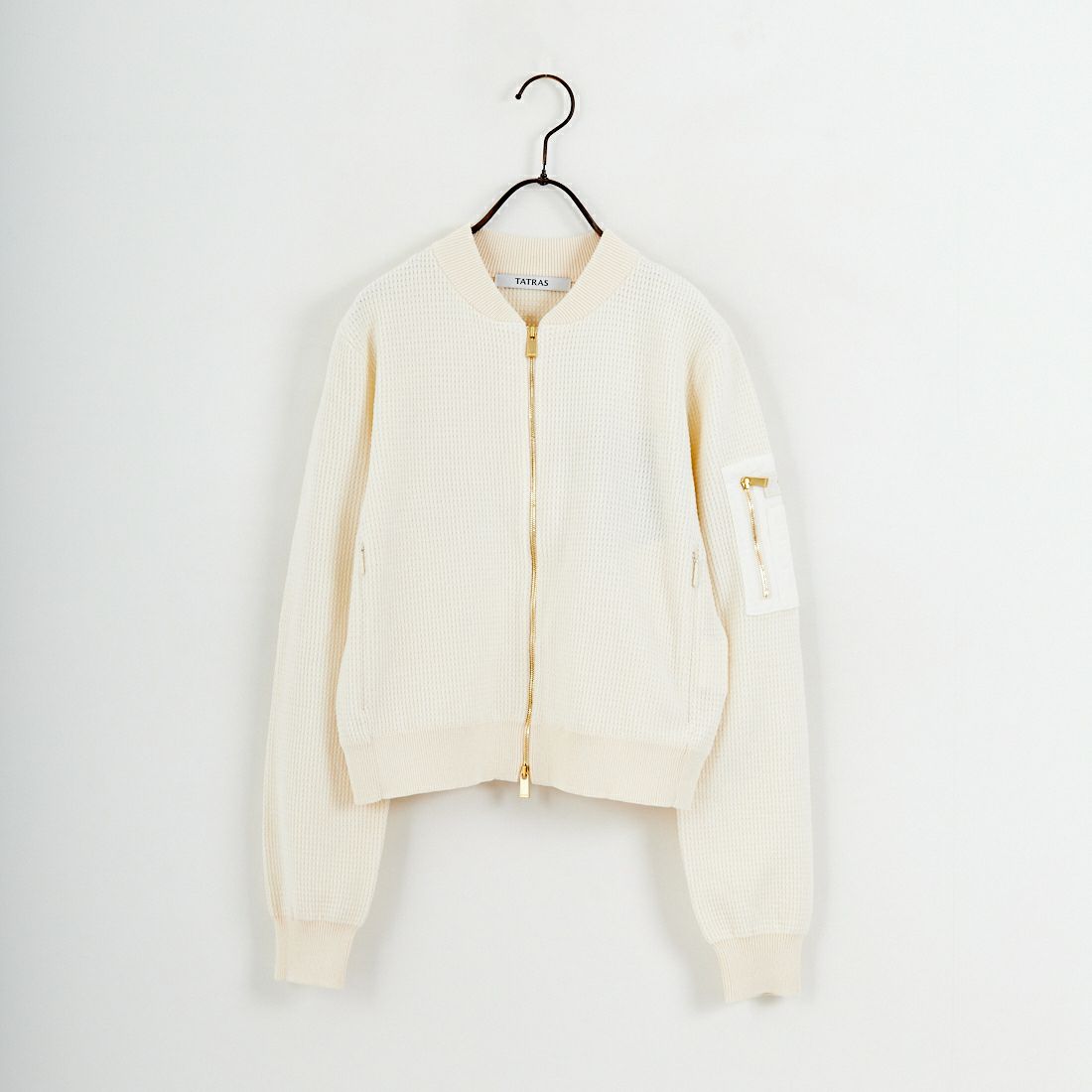 TATRAS [タトラス] SKALA/スカーラ ニットブルゾン [LCKZ0346053588] IVORY