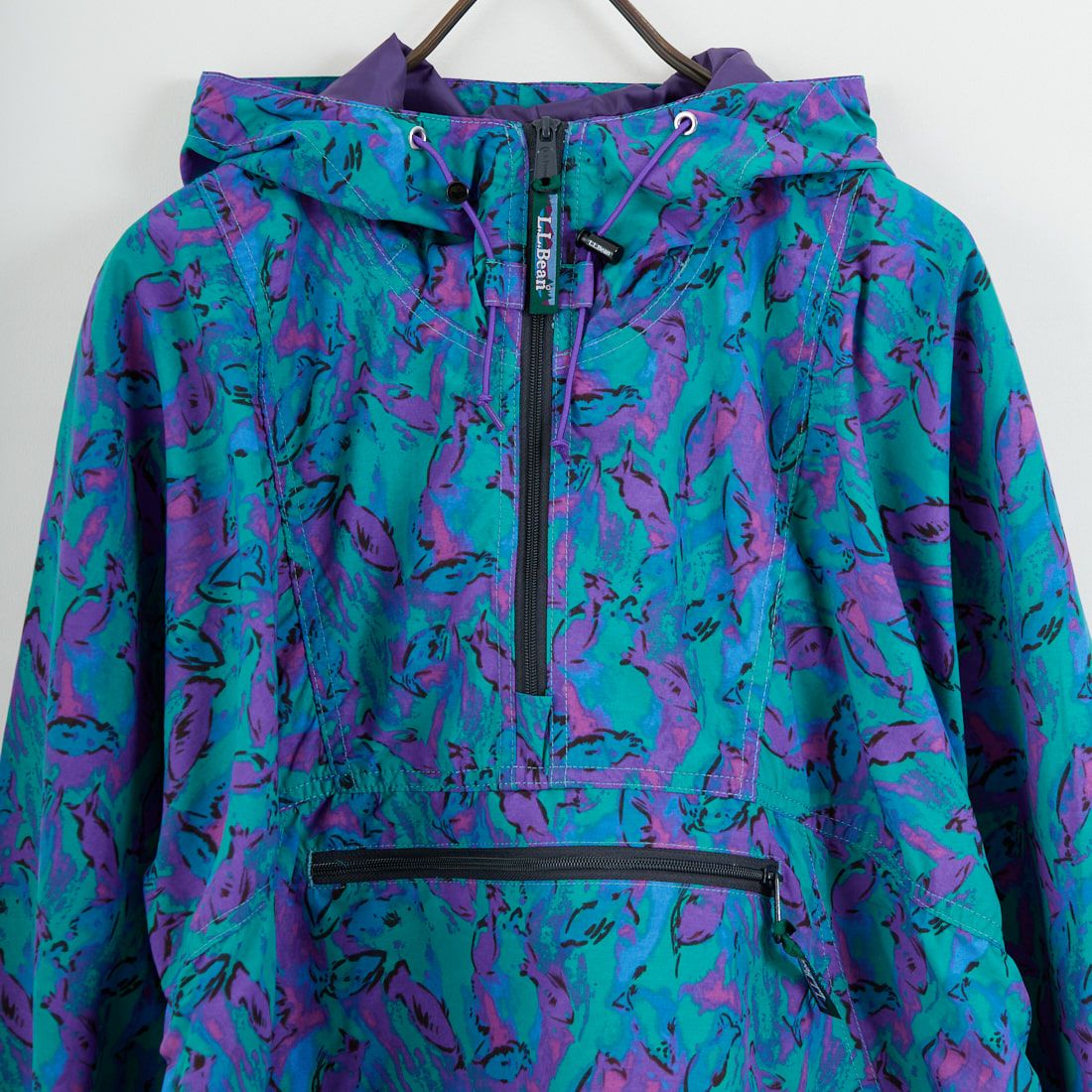 L.L.BEAN [エルエルビーン] MILO アノラックプリントパーカー [6175-3040] 90 SCHOOL