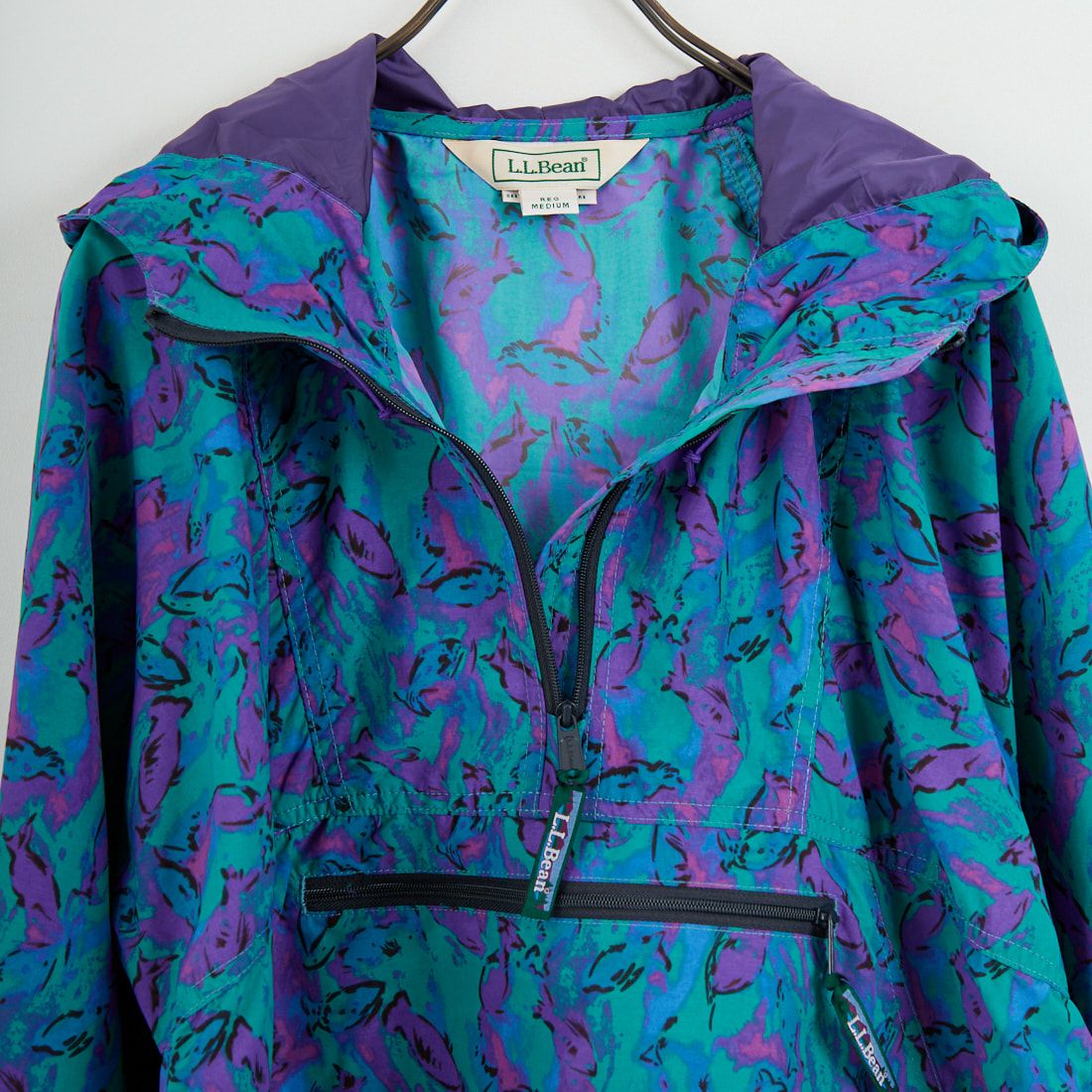 L.L.BEAN [エルエルビーン] MILO アノラックプリントパーカー [6175-3040] 90 SCHOOL