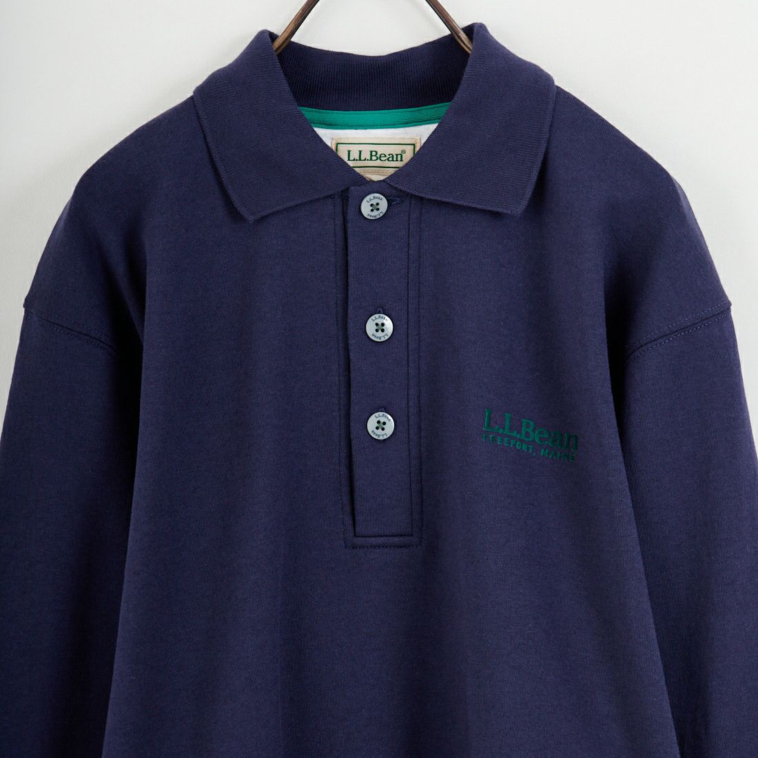 L.L.BEAN [エルエルビーン] PORTAGE ポロスウェット [6175-3151] 67 NAVY