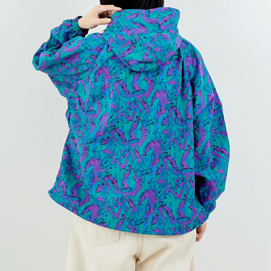 L.L.BEAN [エルエルビーン] MILO アノラックプリントパーカー [6175-3140] 90 SCHOOL