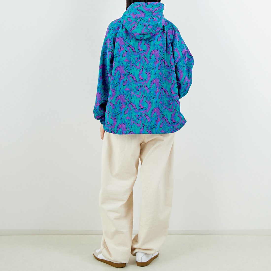 L.L.BEAN [エルエルビーン] MILO アノラックプリントパーカー [6175-3140] 90 SCHOOL