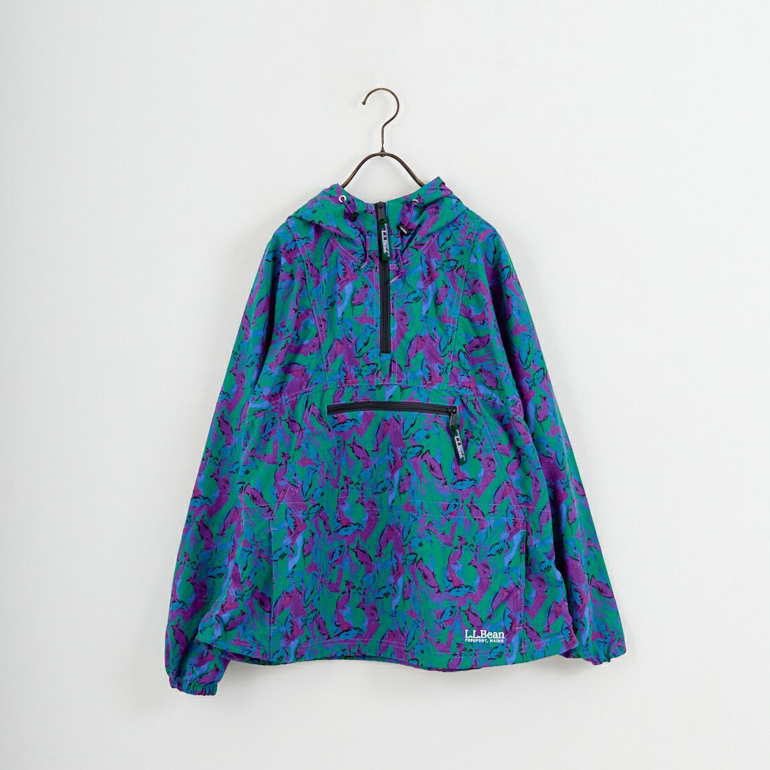 L.L.BEAN [エルエルビーン] MILO アノラックプリントパーカー [6175-3140] 90 SCHOOL